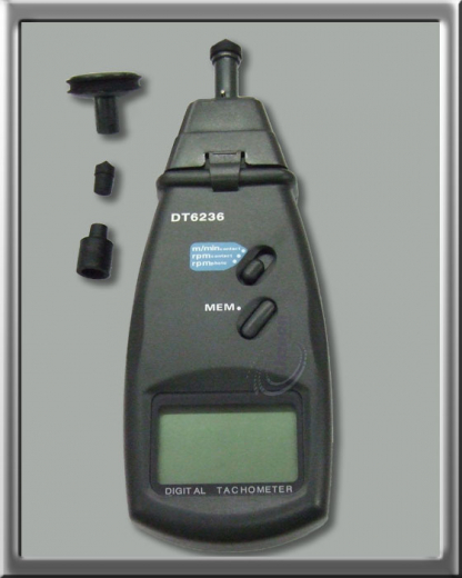 Optischer Digital Laser Tachometer, Drehzahlmesser