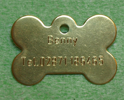Tierschild, Tieranh&auml;nger, Namensschild 20