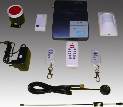GSM Alarmanlage, Alarmanlagen Grundsystem