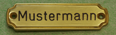 T�rschild, Zimmerschild, Formschild, T�rschilder Deluxe 6