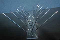 Taubenabwehr, Taubenschutz, Spikes, 4 Reihig
